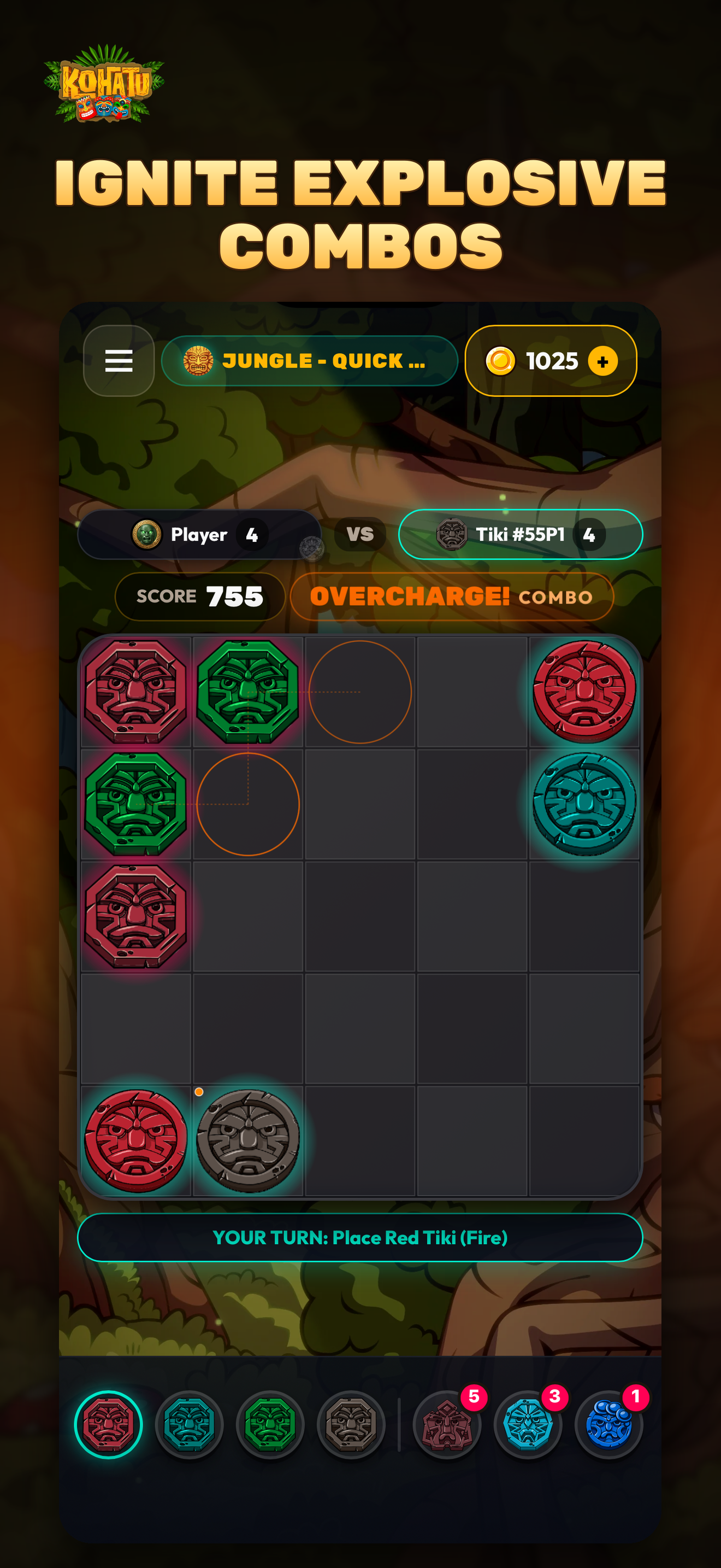 Elemental combo gameplay